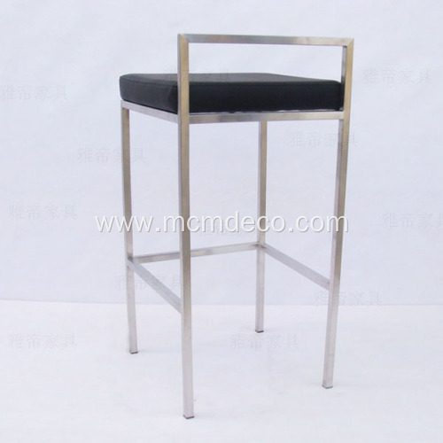 Simple Commercial Design Leather Bar Stool